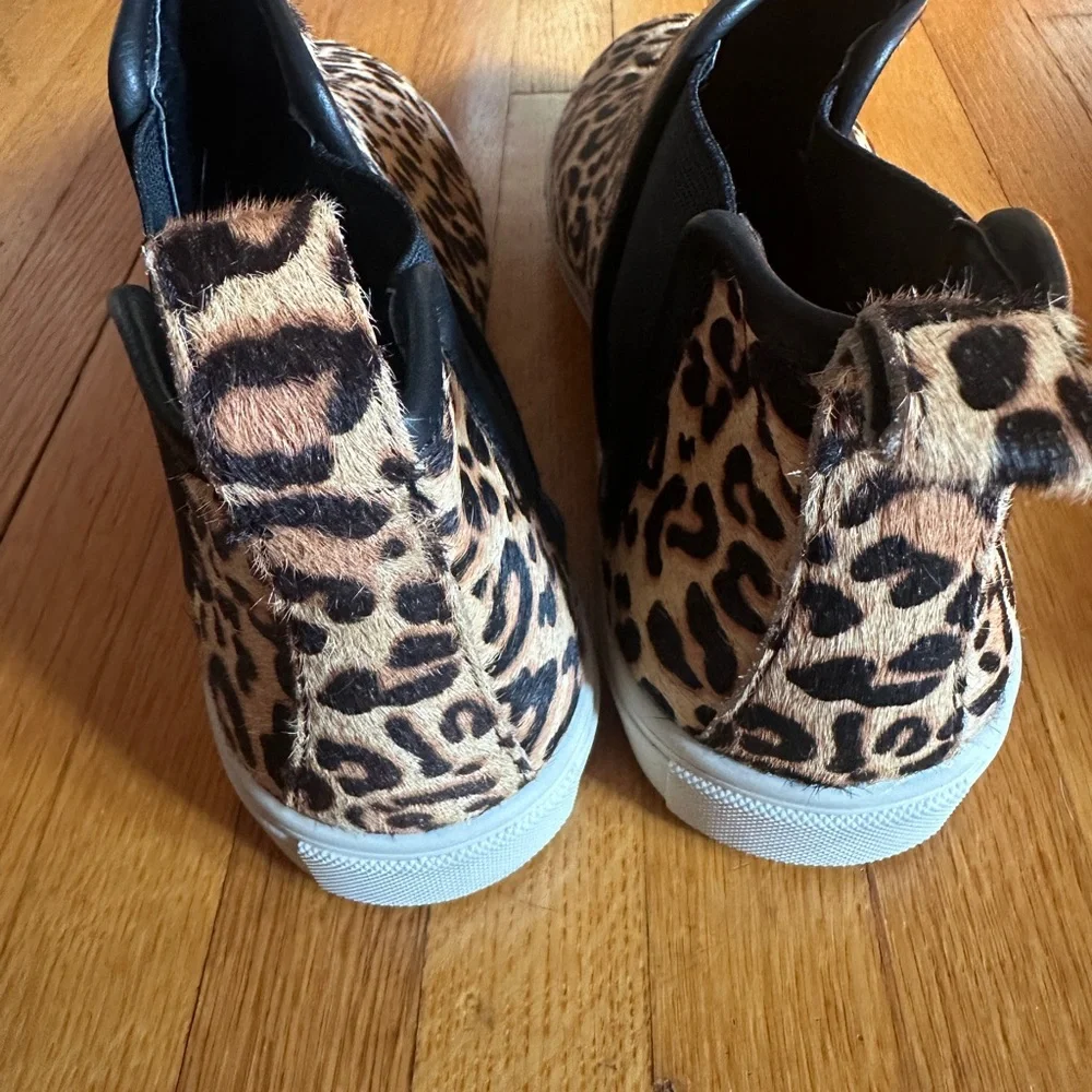 Steve Madden Elvinn Hightops in Leopard Calf-Skin, Size 9.5, NIB